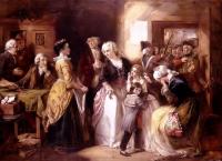 Thomas Falcon Marshall: The arrest of Louis XVI and his family at the house of the registrar of passports, at Varennes in June, 1791